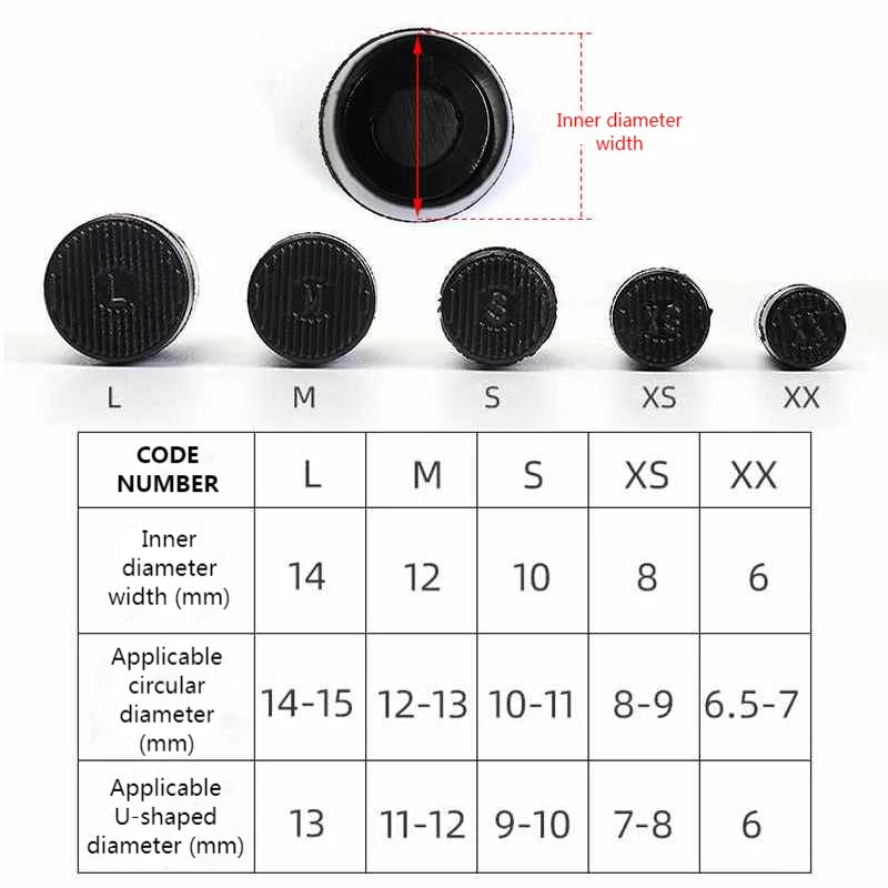 2Pcs Non-slip Wearable Heel Cover Round Woman High heels Protective Cover TPU/PVC Material Soft Damping Silencer Heel Protector.