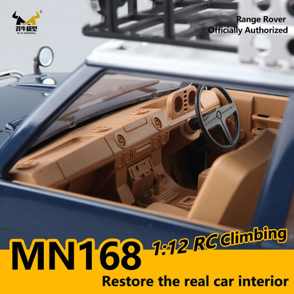 NEW 1/12 MN168 Rc Car MN Model 4WD Remote Control Crawler Off Road Vehicle Electric Climbing Car Toys for Children Adults.