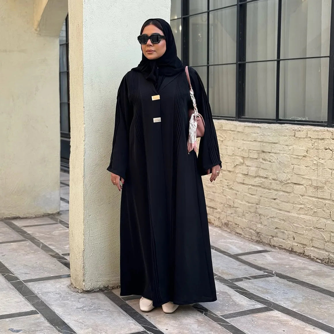 Elegant Dubai Abaya for Women Muslim Dress Ramadan Eid Kebaya Kimono Jalabiya Turkey Kaftan Islam Clothing Caftan Marocain Femme.