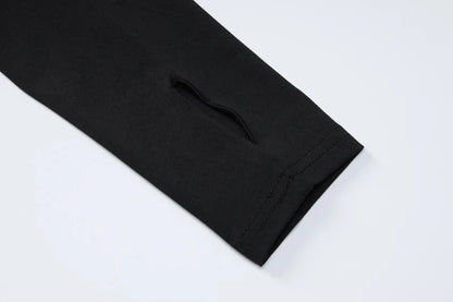 Dulzura Women 2024 Spring Autumn Long Sleeve Crop Tops Long Pants Two Piece Matching Sets Tracksuit Wholesale Items S3613114K