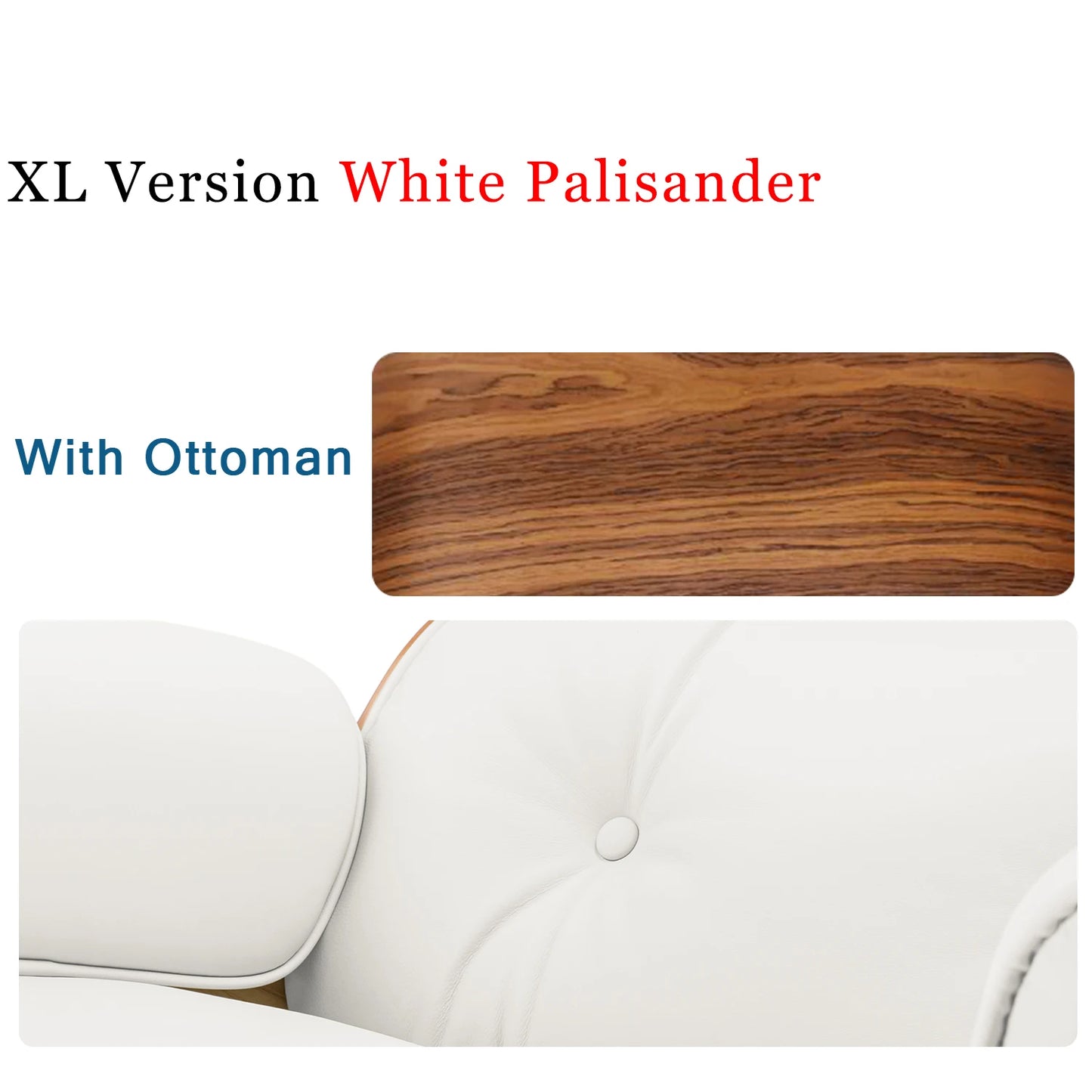 Oberschicht aus Rindsleder, klassischer Liegestuhl, XL-Version mit Armlehne, Drehstuhl, Möbel, Freizeitstuhl für Schlafzimmer, Balkon, Studio