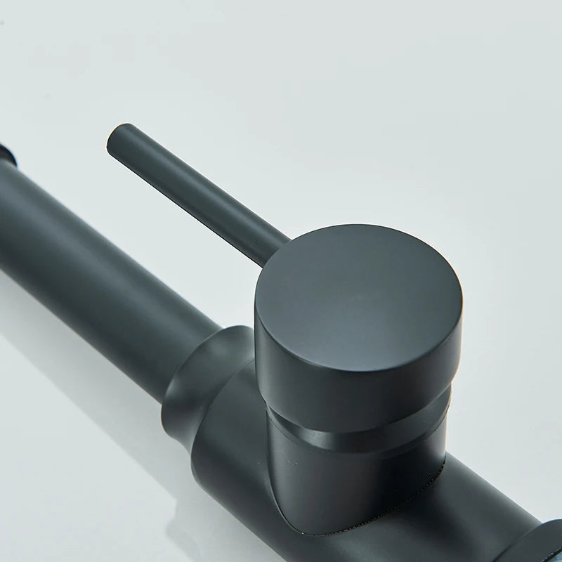 Spring Pull Down Kitchen Faucets Stream Spray Head Hot Cold Water Tap Stainless steel Rotation Kitchen Mixer Tap Crane