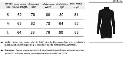 Neue Feste Kleid Frauen Elegante Party Herbst Winter Rollkragen Mit Langen Ärmeln Sexy Mantel Mini Kleider Bodycon Club Gestrickte Kleid.