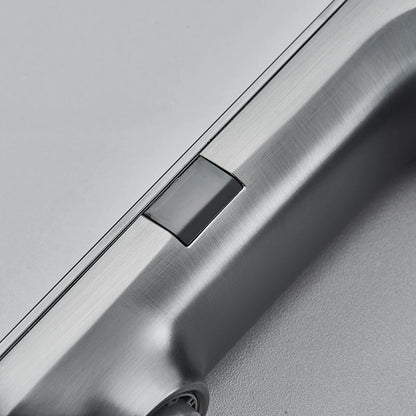 Touchless Sensor Basin Faucet Smart Digital Display Bathroom Sink Faucet Grey Sense Hot Cold Water Mixer Tap Battery Power