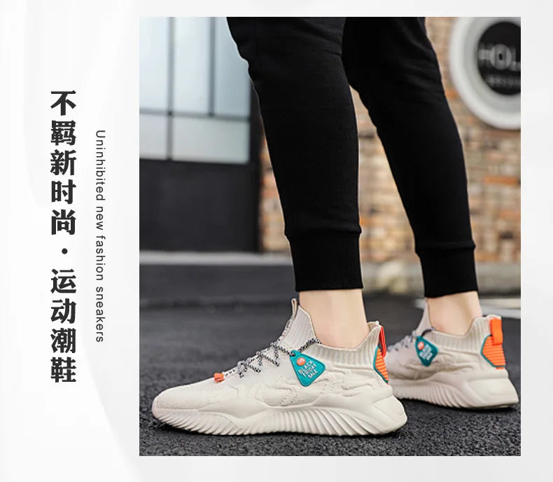 Tenis Men Sneakers  Running Mens Casual Shoes Luxury Sneakers Trainer Race Breathable Shoes Fashion Mesh Loafers Shoes for Men.