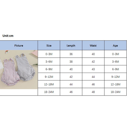 Tregren 0-24M Neugeborene Baby Mädchen Jungen Sommer Bodys Ärmel Plaid Gestreiften Muster Druck Overalls Säuglingsspiel Outfits.