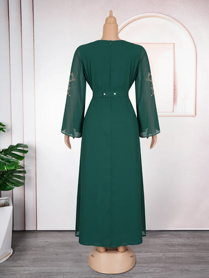 Abayas Für Frauen Dubai Luxus 2025, Afrikanische Muslimische Mode Kleid Kaftan Marocain Abend Party Kleider Kimono Robe Djellaba Frauen.