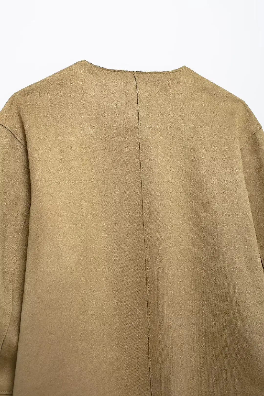 MUJER 2025 Wildlederjacke Damen Varsity Bomberjacken für Damen Neu in Mänteln und Jacken Damen Langarm Damen Winterjacke.