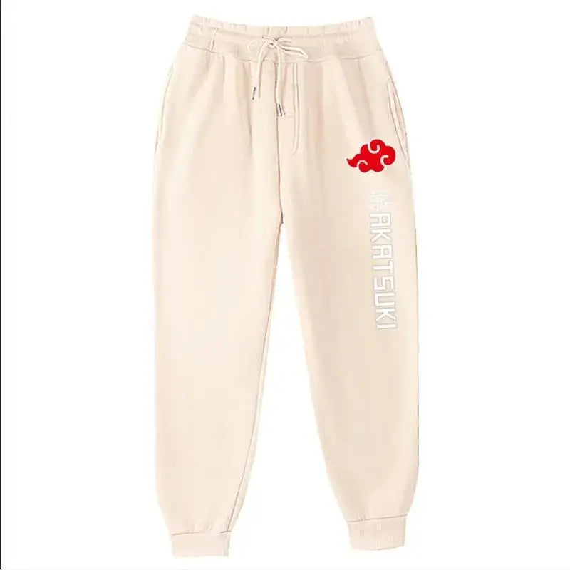 Fashion Print Men's Women's Jogging Hip Hop Pants Street Clothing Hot Selling Anime Pants Akatsuki Fleece Trousers S-3XL.