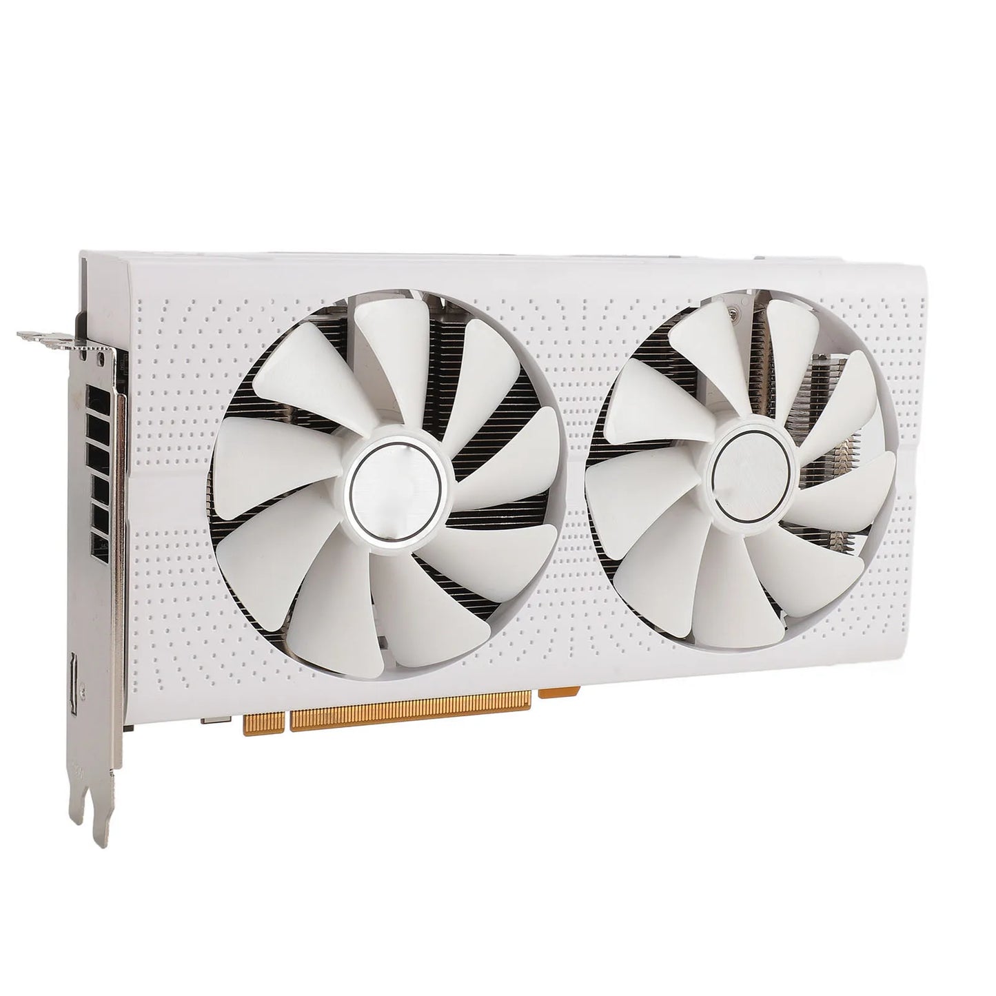 GPU Graphics Card 4K Ultra HD 8GB GDDR5 256bit Dual Fan and Copper Pipe Cooling RX470 Quiet Gaming Graphics Card for Computer.