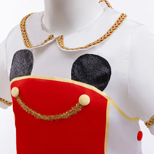 Kleinkind Disney Mickey Minnie Maus Cosplay Kleid Baby Mädchen Jungen Polka Dot Outfits Kinder Halloween Geburtstag Nette Kleidung Sets.