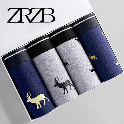 Boxershorts Männer Boxer Männliche Unterwäsche Mann Höschen Baumwolle Weiche Kurze Boxer Herren Atmungsaktive Bequeme Boxer Unterhose L-4XL