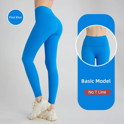 2024 Hot Sale Fitness Lenggings Female Full Length Leggings Running Pants Comfortable And Formfitting Yoga Pants Workout Legging