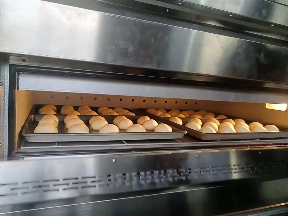 Commercial Electric Gas Automatic Bread Baking Oven Prices / Complete Bakery Equipment Machine For Sale.