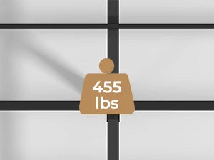 140 x 200 cm großes Polsterbett mit Doppelbettrahmen und LED-Beleuchtung und Ladestation. Kopfteil inklusive schwebendem Bettdesign