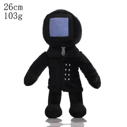 Skibidi Toilet Plush Doll Toys Collectible Gifts for Kids Fans Adults Birthday Anime Game Figure Titan TV Man Cameraman