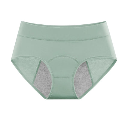 3pcs Cotton Women's Mid Waist Leak Proof Menstrual Panties Female Widen Period Physiological Briefs Lady Ventilate Comfort Panty.