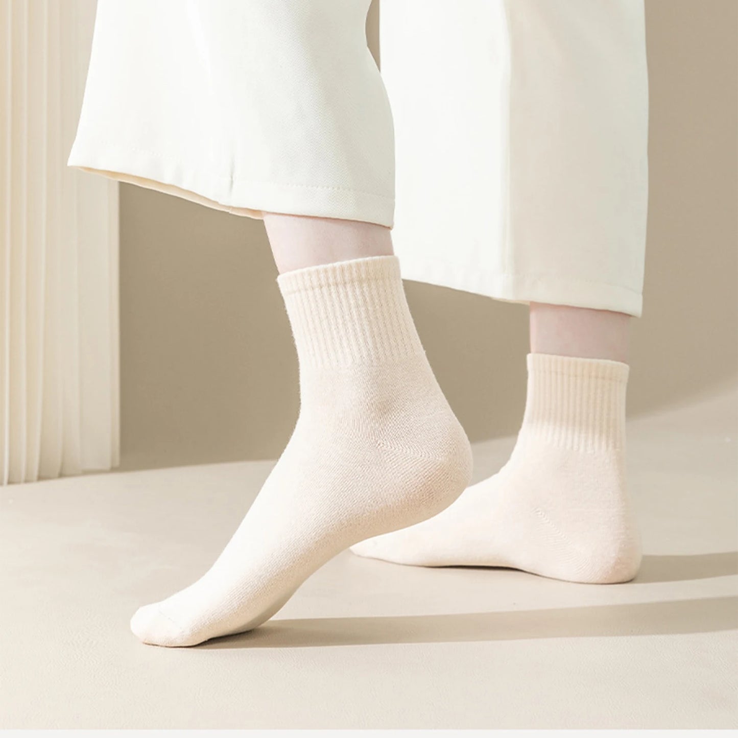 12 Pairs New Woman Cotton Socks Men Sock Short Ankle Colorful Autumn Spring Soft Breathable Colorful Girl Sock.