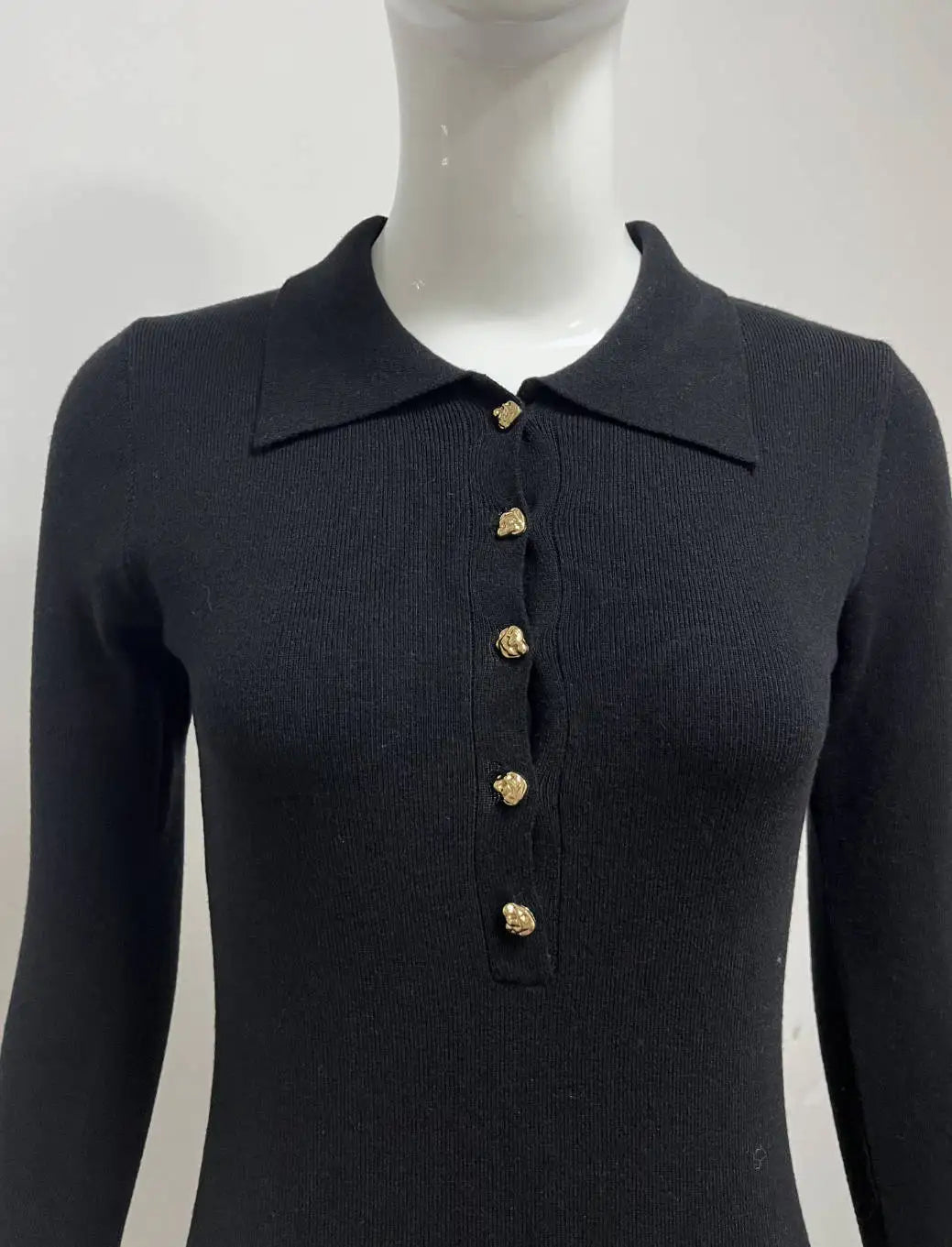 Tossy Weibliche Rüschen Strickwaren Langes Kleid Mode Patchwork Schlank Kontrast Revers Casual Party Kleid Kleid frauen Stricken Maxi Kleid