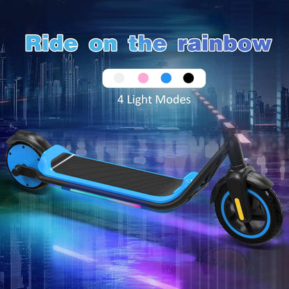 EVERCROSS TECH E6 Electric Scooter for Kids, 7" Lightweight E-Scooter for Ages 6-12, Electric Scooter with a Range of up to 15 k.