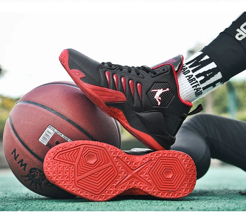 2024 Men Basketball Shoes Outdoor Sports Shoes Male Trendy Sneakers Wear Resistant Rubber Sole Basketball Shoes unisex 36-45