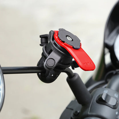 Universal Motorcycle Bike Phone Holder Stand Bicycle Phone Bike Holder 360° Rotatable Support Security Bracket Quick Release.
