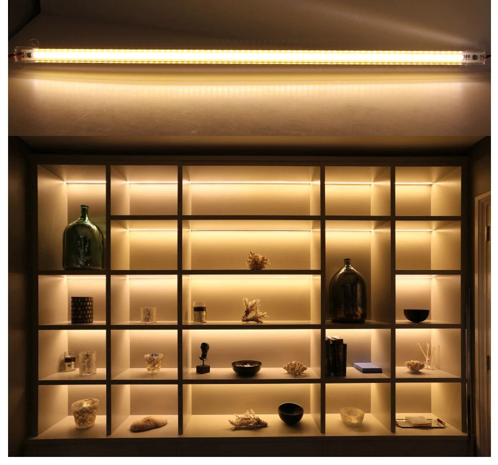 LED Tube Light AC220V  50cm 72LEDs High Brightness Night Bar 2835 Strip Energy Saving lamp for Home Kitchen Cabinet Wall Decor.