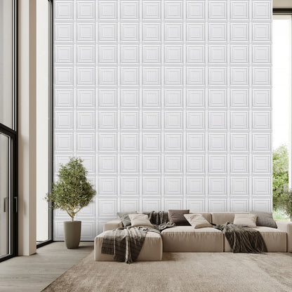 KUUJOJO 3D textured wall panel for indoor wall decoration, suitable for living room, hall, bedroom, hotel, office, send tape