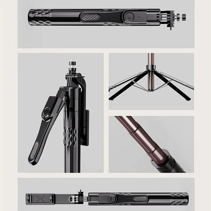 FGCLSY new 360° Rotation Gimbal Stabilizer ,Selfie Stick Tripod for Smartphone Camera With Bluetooth shutter Stabilizer for Live.