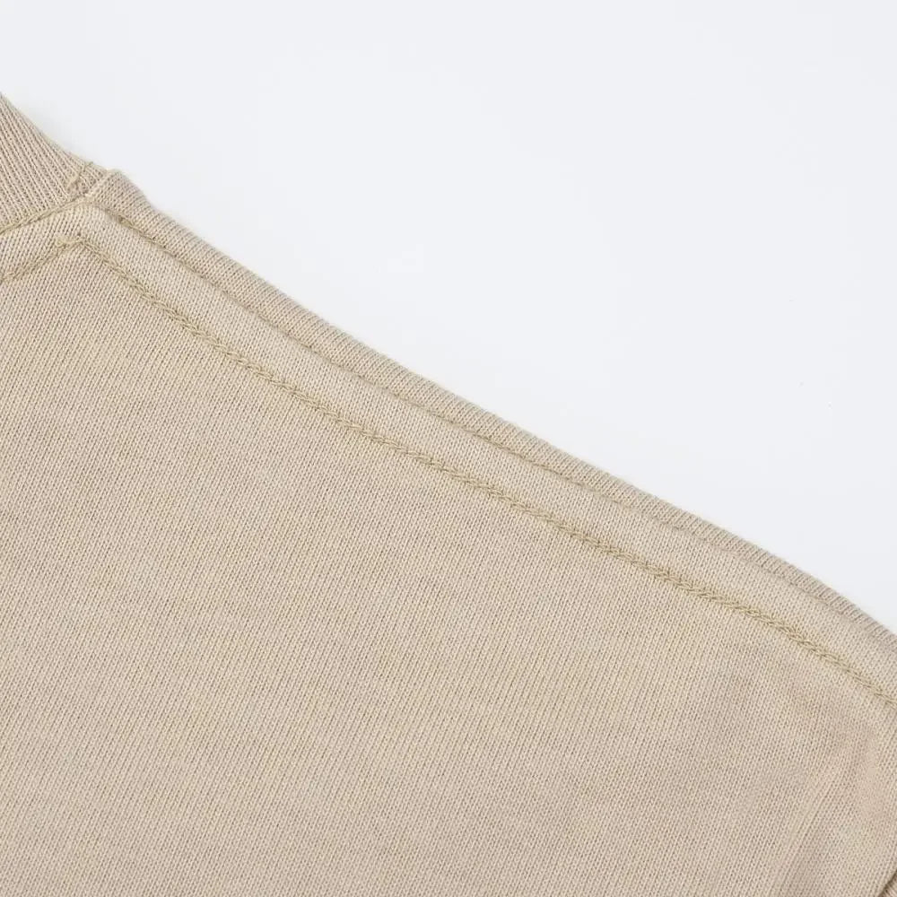 400gsm High Qualtity Oversized Heavy Weight T-shirt for Men Short Sleeve Tee Cotton Solid Color Trend Leisure Streetwear Large