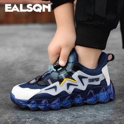 Kids Running Shoes Mesh Breathable Casual Sneakers for Children Lightweight Sport Shoes Boys Girl Non-Slip Pink Outdoor.