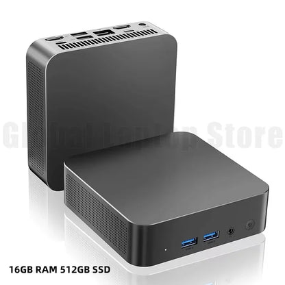 【3-Year-Warranty】2025 Mini PC Intel Core i9 8950HK Gaming Computer Windows 11 16GB DDR4 2TB SSD WiFi 6  Gamer Desktop PC.