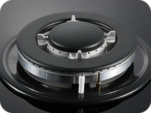 ‌58cm Gas Hob | 4 Burner Dual Fuel (NG/LPG) 8060W Auto Flame Shut-off & Tempered Glass Surface | Built-in/Freestanding 220-240V.