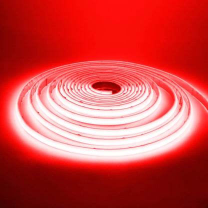 12V 24V COB Led Neon Strip Light Tape Waterproof IP68 320 LEDs Flexible Milk Tube Liner Lighting 10 Colors 0.5m 1m 2m 3m 4m 5m