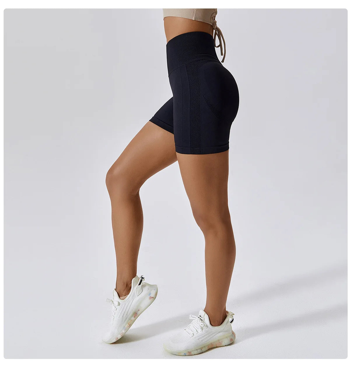 Women Shorts Seamless Sports Shorts For Women Cycling Jogging Fitness High Waist Push Up Gym Shorts Leggings Women Yoga Clothing.