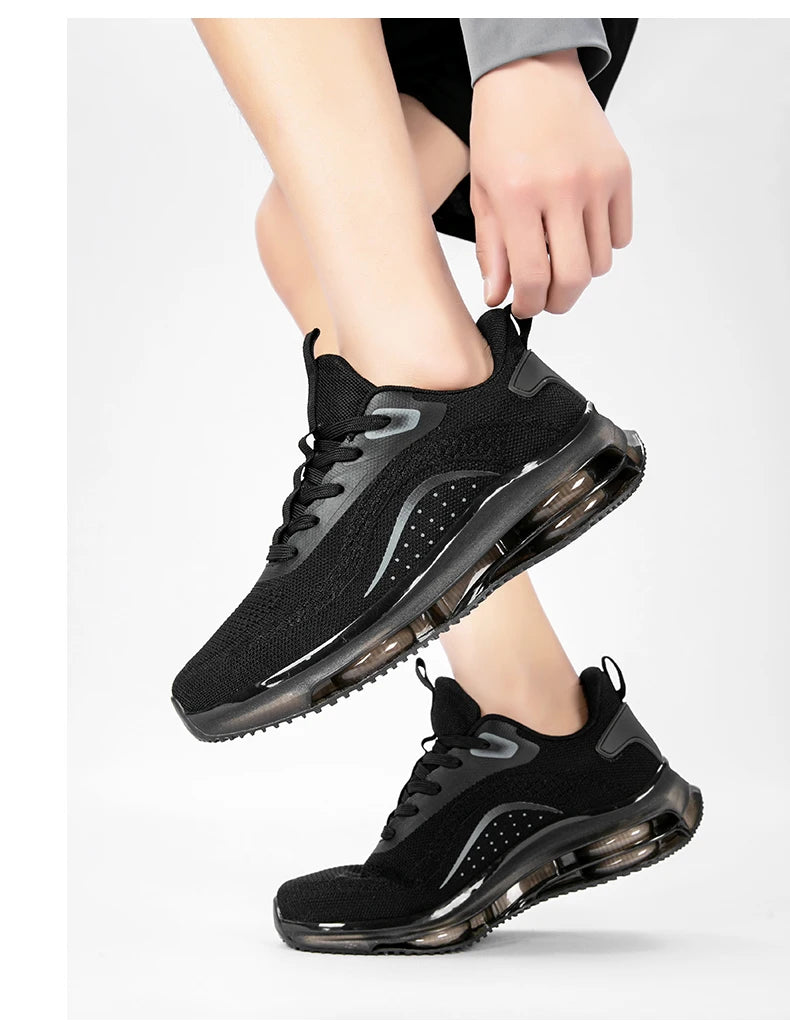 2025 Casual Shoes Breathable and Anti slip Walking Shoes Men's Shoes Outdoor Comfortable and Fashionable Lace up Running Shoes.