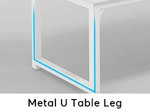 Moderner Computertisch, 63 x 31,5 Zoll großer Chefbüroschreibtisch Computertisch Arbeitszimmer Schreibtisch Workstation
