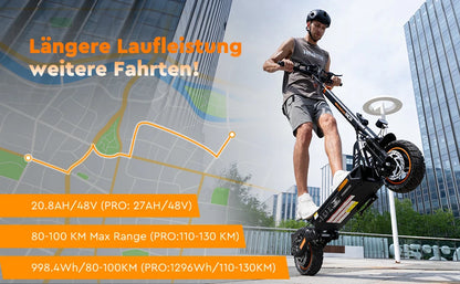 RCB Electric Scooter D5/D5 PRO ABE (premium version), NFC/Indicator/APP, 500W Motor Peak 1600, 10" Commuting E Scooter for Adult.