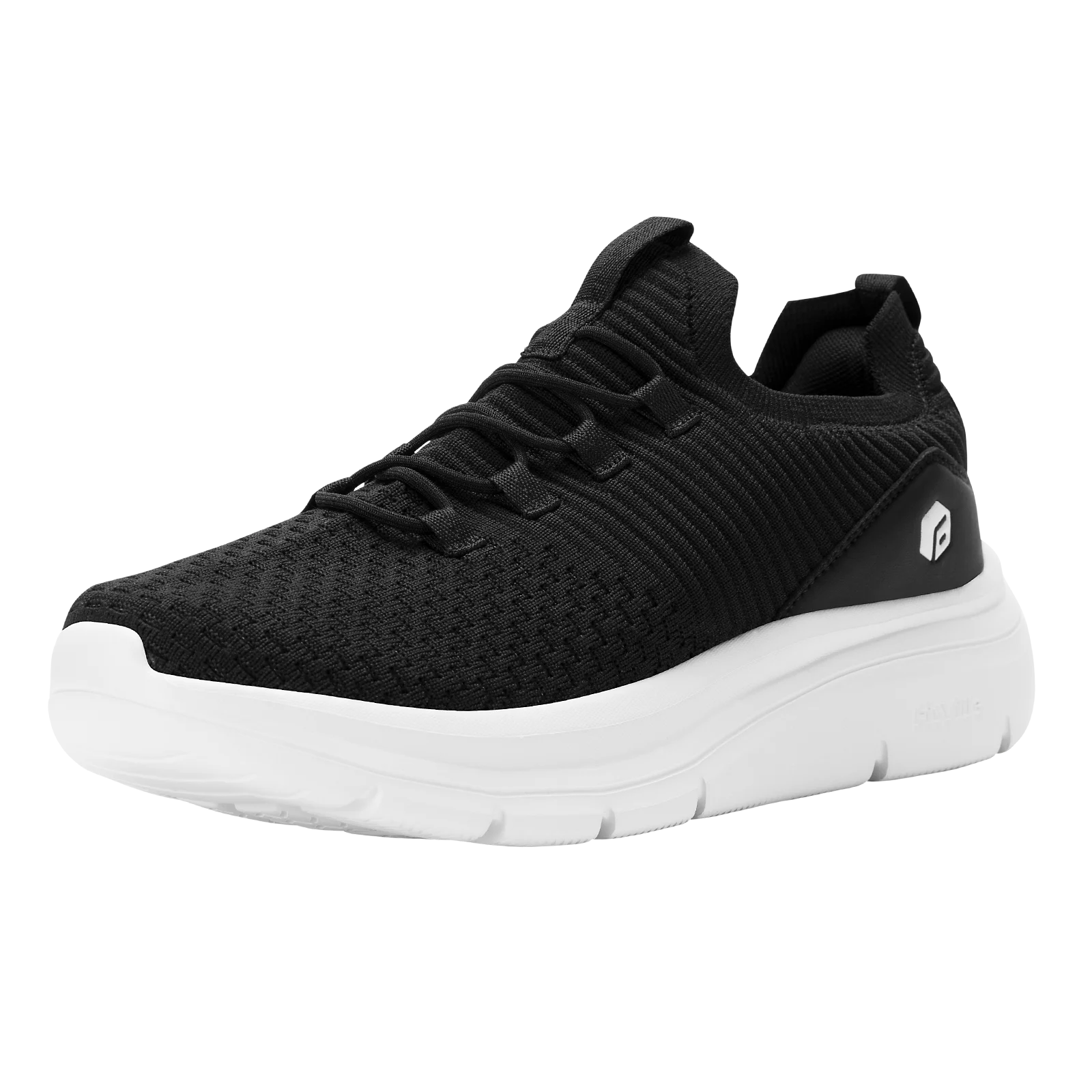 FitVille Herrenschuhe zum Hineinschlüpfen, leichte, breite Breite für Plattfüße, Plantarfasziitis, Fersenschmerzlinderung.