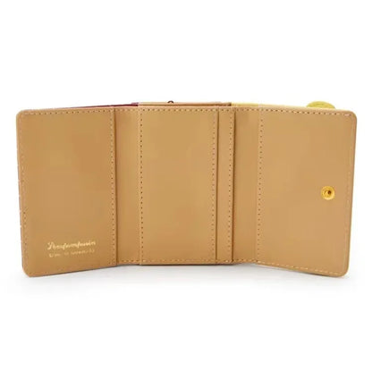 Sanrio Hello Kitty Bag Kawaii Cinnamoroll My Melody Kuromi Casual Fashion PU Leather Wallet Cute Folding Card Bag Birthday Gifts.