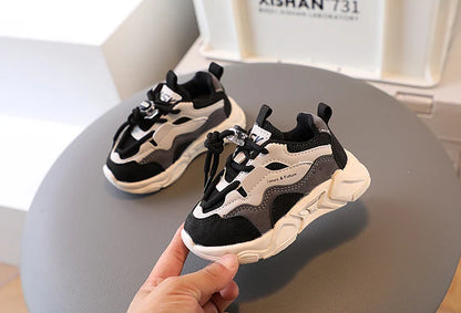 Baby Boys Shoes Kids Casual Sneakers Running Sports Shoes 2023 Spring Autumn Toddlers Boys Girls Shoes Fashion Soft for School