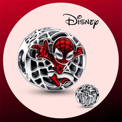 New fashion 100% S925 sterling silver Disney All-Star pendant beads, suitable for the original Pandora bracelet, women's fashion
