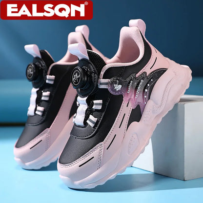 Fashion Children Shoes Boy Sneaker Non-slip School Casual Walking Shoes Leather Tennis Sport Shoes for Kids Girls 5 To 16 Years.