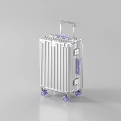 20-Zoll-Kompaktgepäck 26-Zoll-Trolley-Koffer mit großem Fassungsvermögen und Aluminiumrahmen für Männer und Frauen Reisekoffer