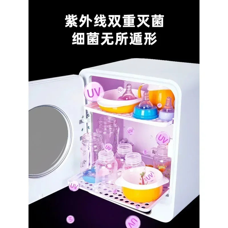 220V 23L Sterilizers Sterilizing Machine Disinfection Bottle Sterilizer Cabinets Cupboard Dish Dryer Disinfecting Disinfectant C.