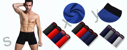 4 stücke Baumwolle Boxer Für Mann Unterwäsche Sexy Druck Schlüpfer der Männer Plus Größe Marken Camouflage Herren Unterhose Shorts