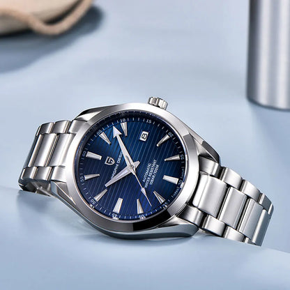 PAGANI DESIGN New Men Gift Watch Sapphire Glass 40mm Mechanical Wristwatch Stainless Steel 100M Waterproof Automatic Watches Men.