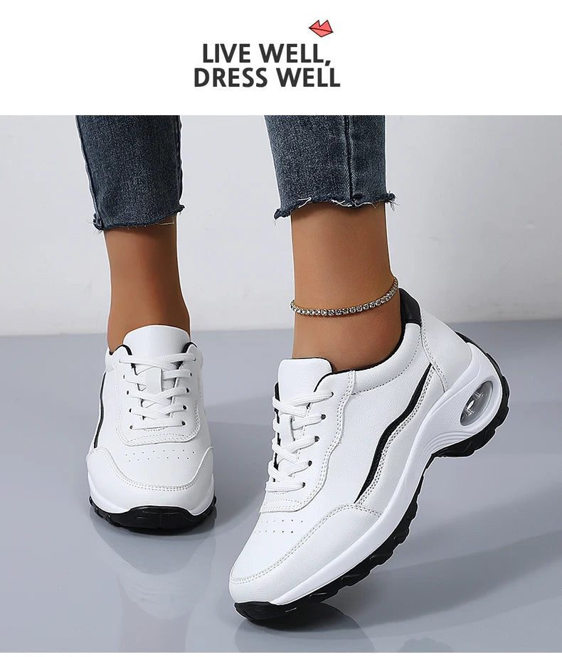 Shoes for Women Platform Casual Sneakers Designer Brand Luxury Women Walking Shoes Wedges Chunky Hiking Woman Sports Shoes 2024.