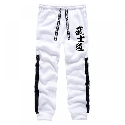 2025 Hot Sale Men's Bushido Print Hoodies Sweatpants 2 Piece Set All Season Daily Casual Sporty Outfit Urban Fashion Sportswear.