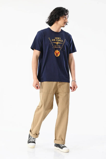 OKONKWO American Style Vintage Military Pants OG-107 Work Casual Pants People's Pattern Trousers Ame Kwo.